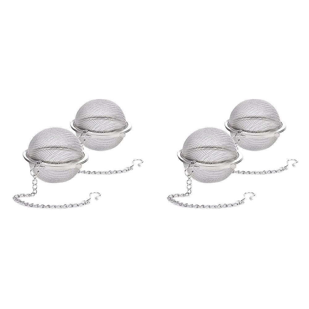20-2pcs Stainless Steel Tea Ball 2.3Inch Mesh Tea Infuser Strainers Premium Tea Filter Tea Interval Diffuser For Loose Leaf Tea