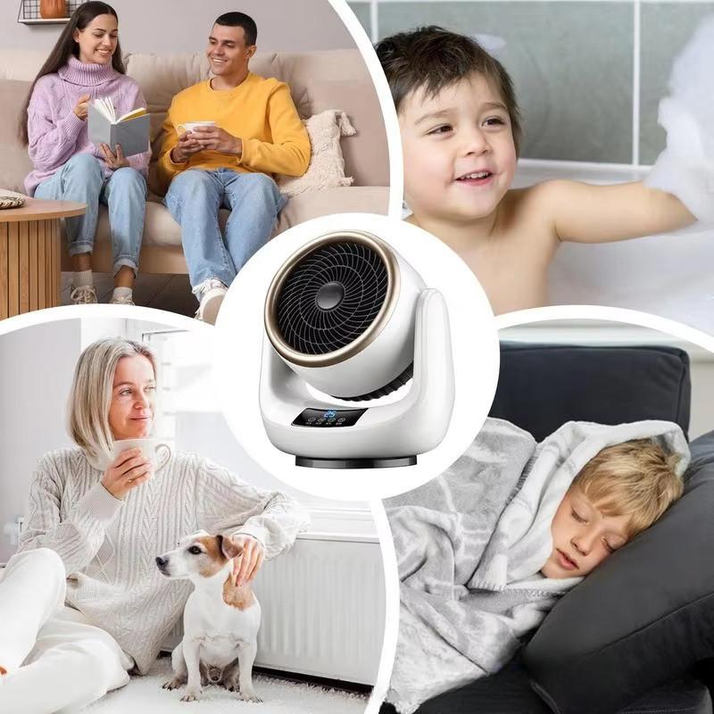 Household Winter Desktop Electric Heater Small Energy Saving Warm Air Blower Portable Three Gear Adjustable Heating Machine