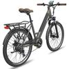 Bicicletă electrică Fat Fetal City de 26 inci 35 km/h 500 W Motor 14,5 Ah Poate scoate bateria Shimano 7 viteze EBike