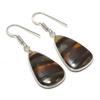 Natural Picasso Jasper Gemstone Handmade 925 Sterling Silver Earring 1.73" AE-11585