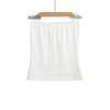 White Lace Patchwork Ballet-Style Bandeau Vest with Chest Pads - Summer Wrap Top