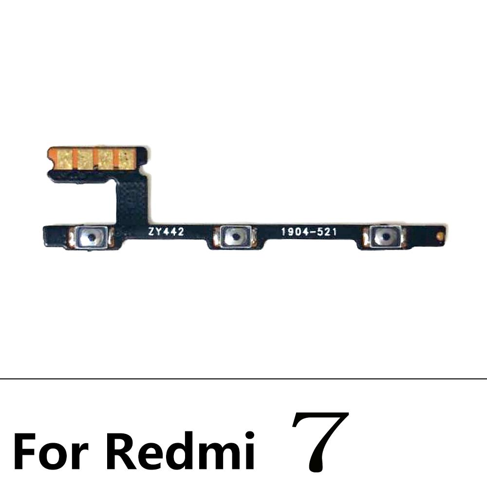 Phone Power Volume Flex For Xiaomi Redmi 7 9 1A 1A 6/6A 7A 8/8A 9A 1 Plus 1 Pro K11 Power On Off Key Button Ribbon Cable Parts