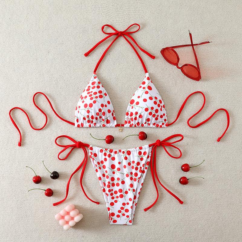 Sexy Micro Bikini Women Swimsuit 2026 Two-piece Thong Bikinis Sets Lace Up Beach Wear Female Swimwear for Woman Bathing Suits