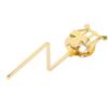 Gold Color Saxophone Lyre Holder Alloy Alto Saxophone Accessory  For Outdoor Practice