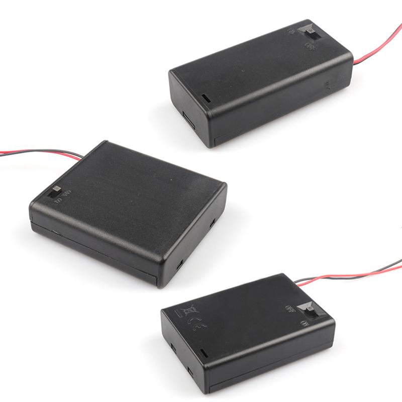 

18650 Чехлы для банка питания 2X 3X 4X Слот 18650 Aa Держатель батареи Чехол для хранения