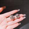 Practical Geometric Earrings Elegant and Stylish Alloy Materials Portable Accessory for Parties Supplies and Daily Wear