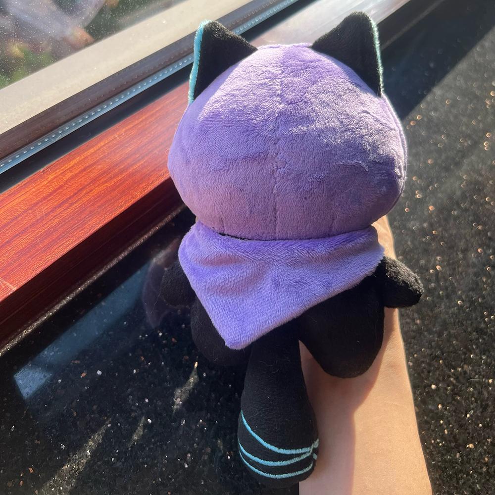 Portachiavi Cosplay Omen del Gioco VALORANT Peluche Carino Cartone Animato Bambola di Cotone Ripiena Portachiavi Zaino Decorazione di Halloween