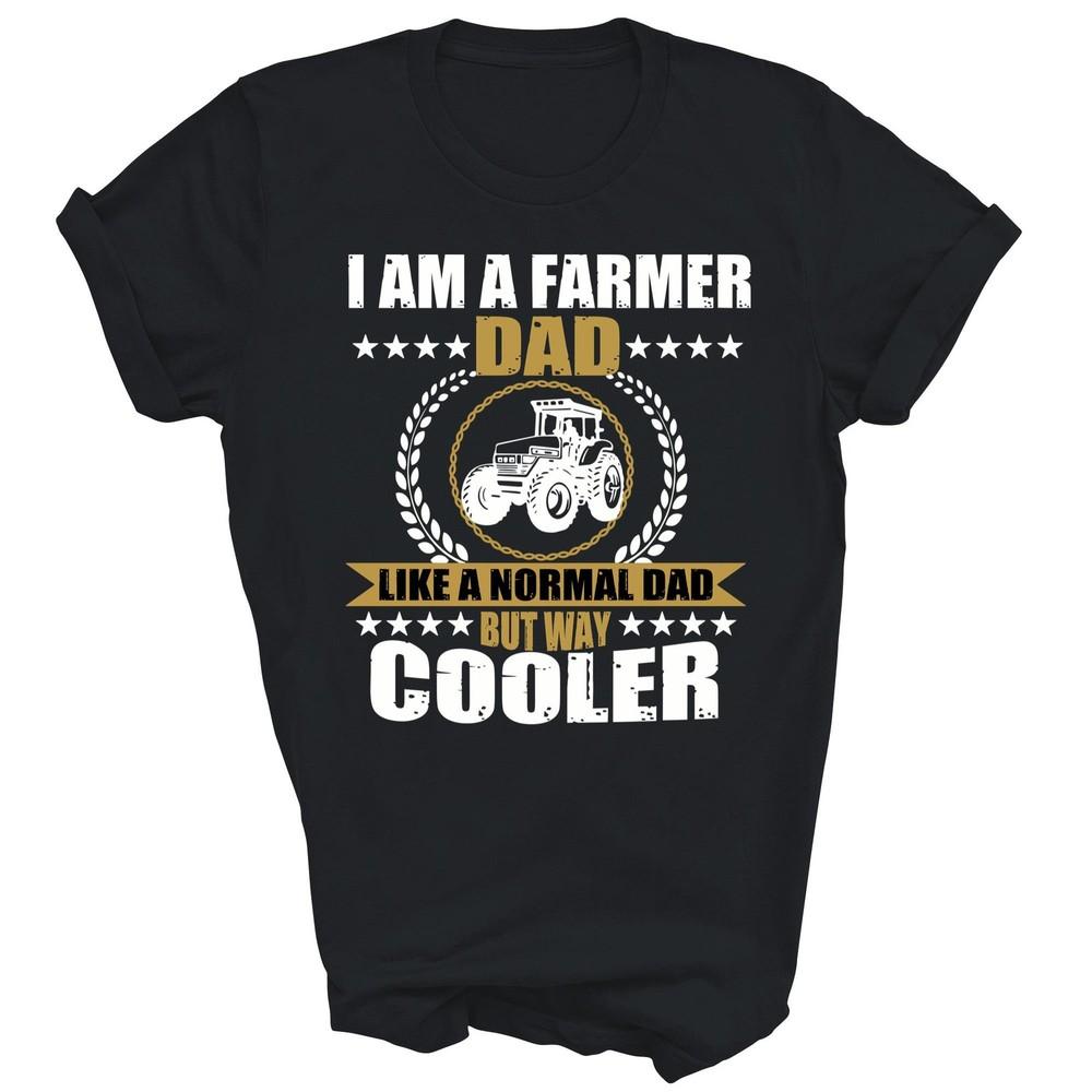 Great Farmer Dad Tractor Farm Father Farming Unisex Shirt Gift