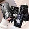 Wolf Tier Cool Tiger Hülle Für Apple iPhone 11 13 14 12 Pro Max 7 8 XR X 6 5 5S SE 2022 13ProMax Schwarzes Silikon Handy Hülle