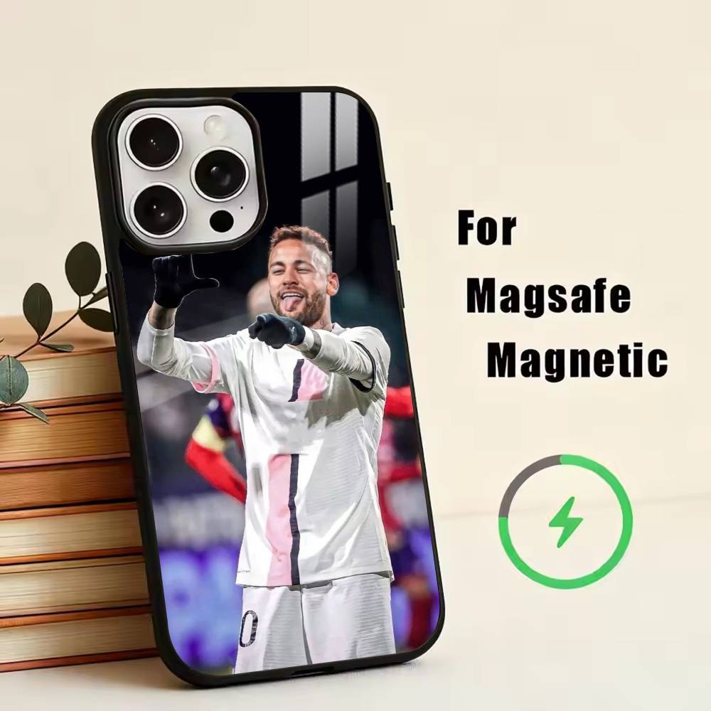 F-Football N-NeYmAr 10 Handyhülle Für iPhone17,16,15,14,13,12,11 Plus,Pro Magnetisch mit Magsafe Kabelloses Laden