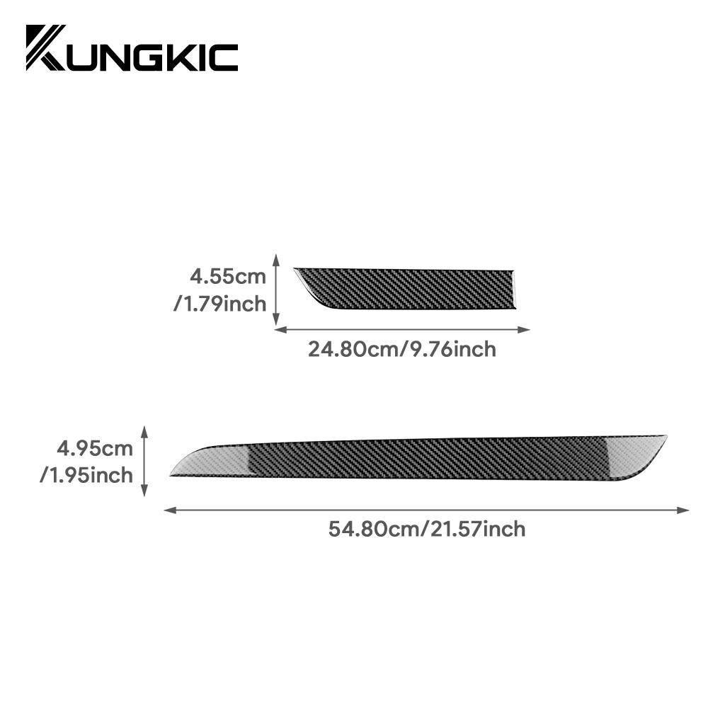 Real Soft Carbon Fiber Sticker For Subaru Legacy Outback 2015 2016 2017 2018 2019 LHD Car Driver Co-pilot Dashboard Accessories
