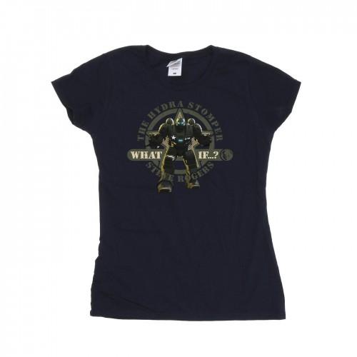 

Marvel Womens/Ladies What If Hydra Stomper Rodgers Cotton T-Shirt XXL