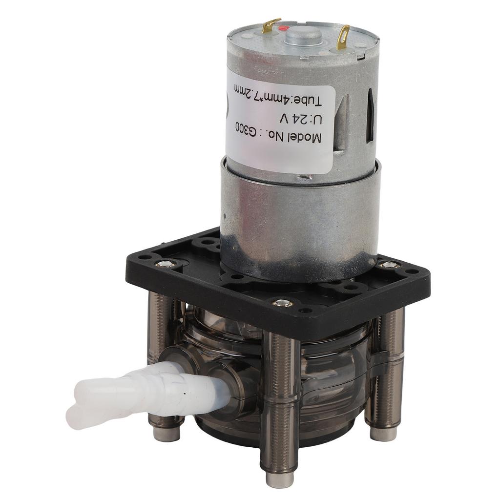 Peristaltic Pump 300mlmin DC Brushed Motor Liquid Dosing Pump for Aquarium Laboratory Industrial