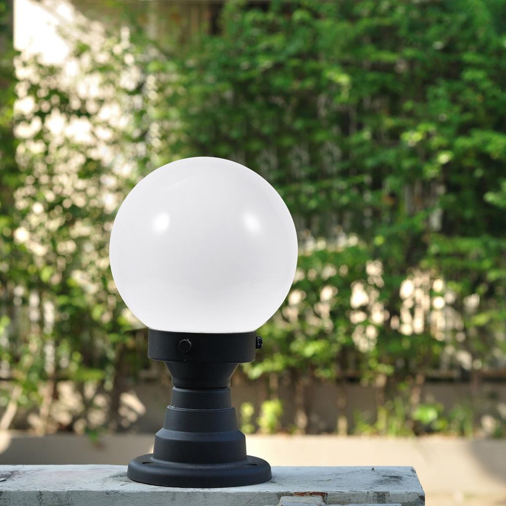 Ball Lampshade Post Acrylic Globe Light Bulbs Replacement Patio Fixture Wall Ceiling Fan Floor