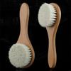 Natural Cradle Cap Brush Wooden Handle Infant Hair Brush High Quality Baby Hair Brush