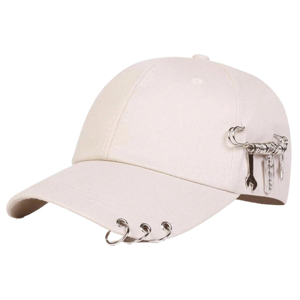 Baseball Ring Iron Neutral Gender Women Men For Caps Spring Autumn Outdoor Adjustable Casual Hats Dad Hat Sunscreen Hat