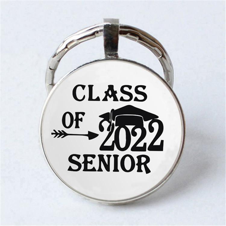 Keychain Accessories Pendant Floral Thanksgiving Text Good Friends Retro Personalized Keychain Gift Pendant