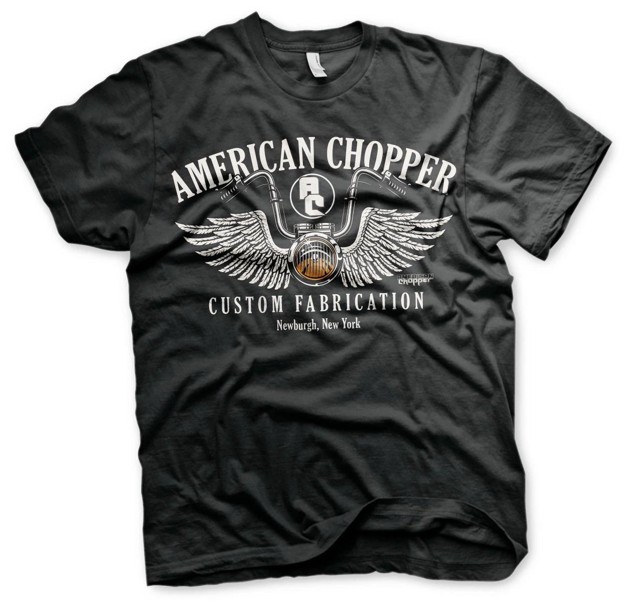 Официальная мужская футболка American Chopper Рули Мотоциклы XL