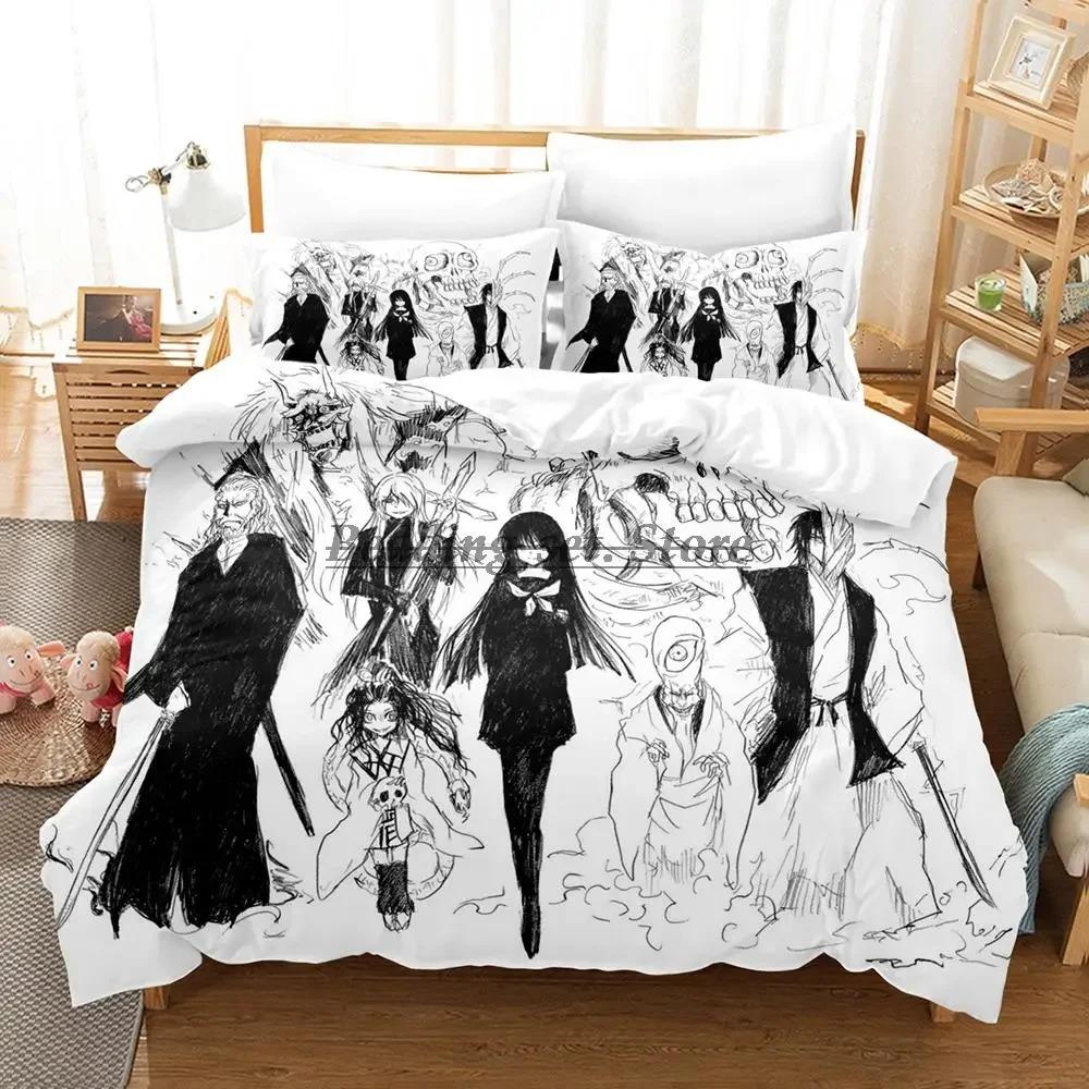 

3D Мультфильмы Нура Восстание Клана Ёкай Постельный Комплект Односпальный Полуторный Двуспальный Кинг-сайз Комплект для Кровати Взрослый Детский Спальня Комплекты Пододеяльников 70x133cm 2pcs