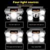 Powerful Rechargeable Head Headlights Hunting Torch Hiking Front Lanterns