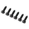 6PCS Guitar Hex Head Screws Double Tremolo Bridge Saddle String Locking Screw with Taper Tip