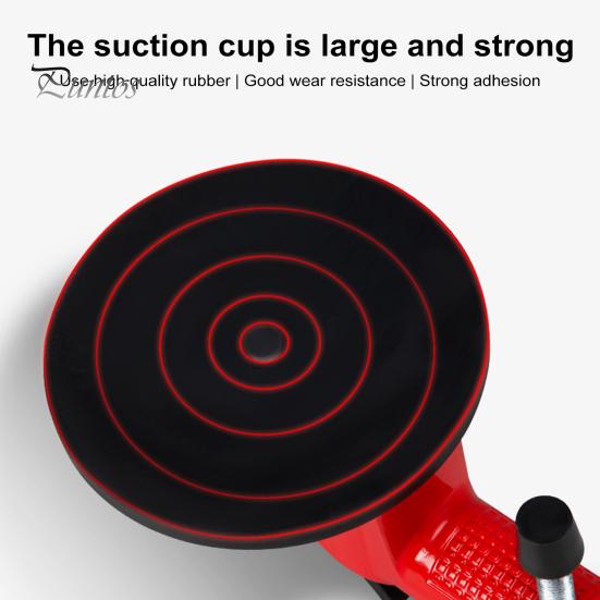 Nivelator de țiglă de perete cu placă de oțel îngroșată Super putere de aspirație Ventuză ușor de utilizat Dispozitiv de nivelare a marmură Instrument de strângere a plăcilor ceramice