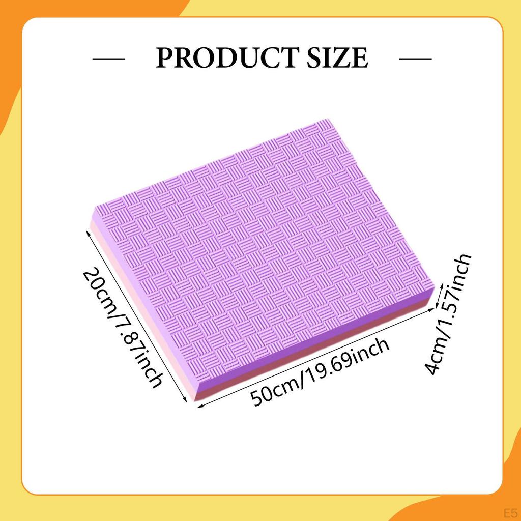 Balance Pad Cushion Exercise Mat Trainers Soft Foam Knee Pads for Home Gym Pilates