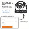 Custom Mythical Dragon Metal Wall Art Personalized Nameplate Home Decor