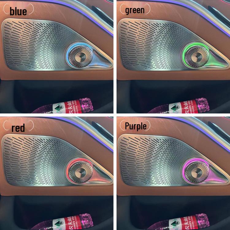 S-Class S400L/S450L Rear Door Rotating Tweeter & Ambient Light Upgrade