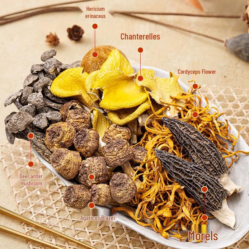 Junyi Six Treasure Mushroom Soup Mix