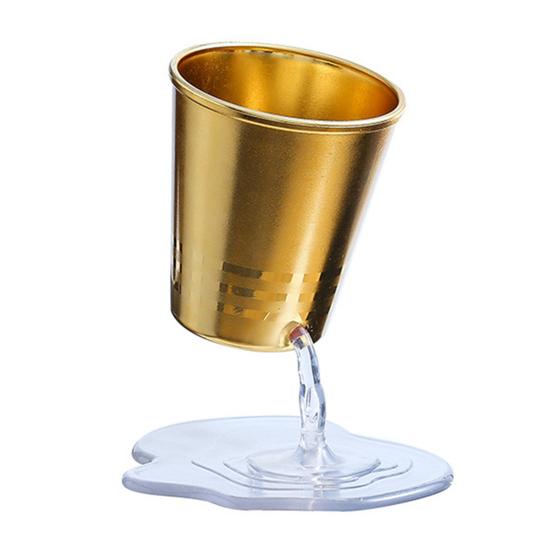 

Подвесная коробка для посуды, многофункциональный держатель для ручек, вилок и ложек для еды золотистый