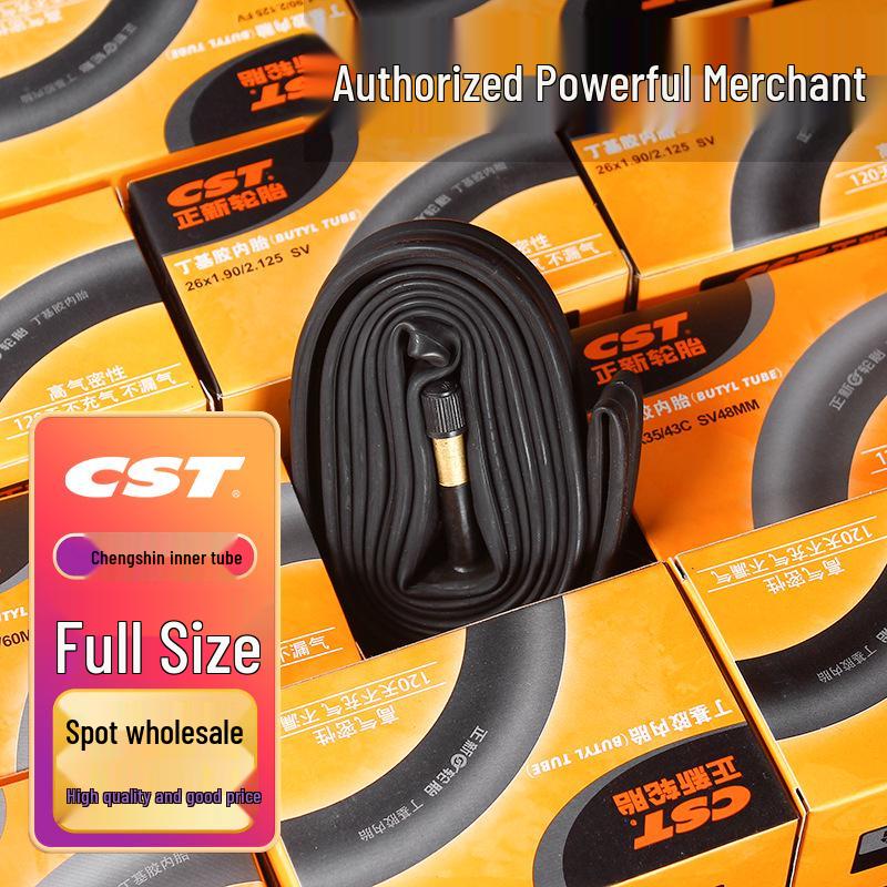 Zhengxin Bicycle Inner Tube for 12-27.5" and 700C-29" Mountain and Road Bikes