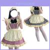 Vestido de Servente Princesa Lolita Macio e Confortável Material de Poliéster com Acessórios Ricos