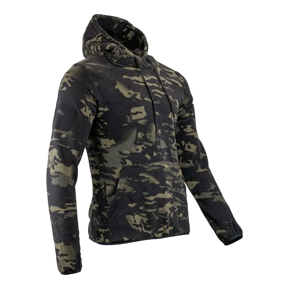 Viper Mens Tactical Camo Fleece Hoodie