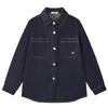 MQD Boys' Cotton Denim Collared Jacket