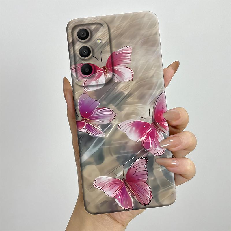 Sweet Soft Phone Case for Samsung Galaxy A15 A155 A156 4G 5G Fashion Cool Painted Cases Protection Back Cover Accessories Casing