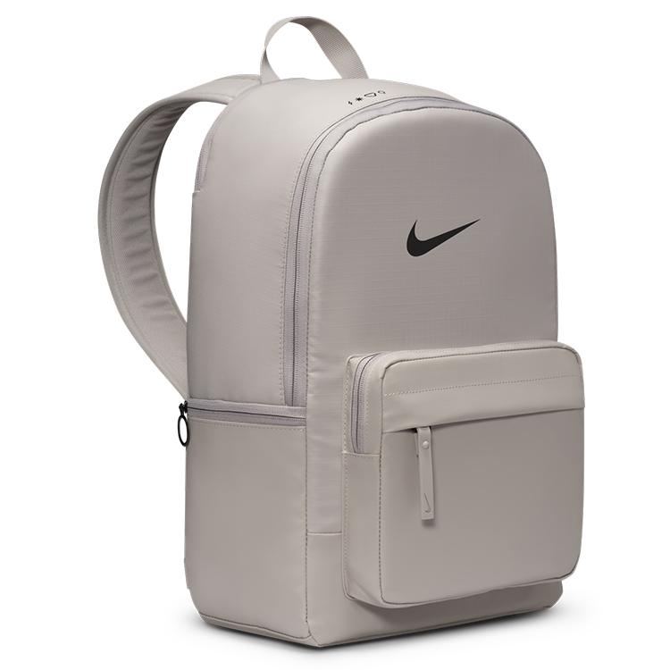 Nike Fabric Backpack Unisex Preppy Gray & Black Casual DN3592-009