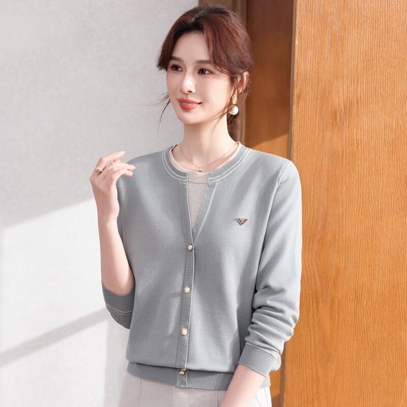 Yalu Women's Faux Layer Knit Sweater