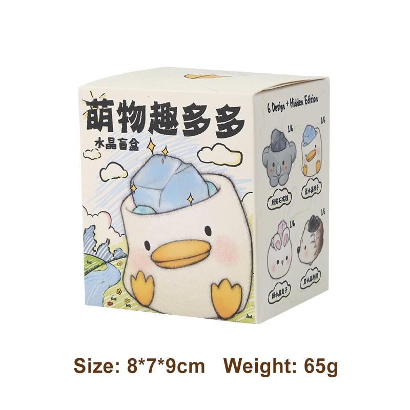 

1 шт. Креативное украшение из необработанного камня Мистери-бокс Серия Зодиакальные созвездия Слепой бокс Настольное украшение Подарок