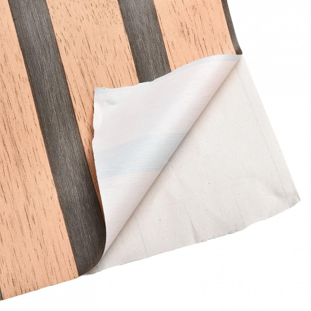 PVC Imitation Wood Grain Wall Renovation Waterproof Wall Stickers Easy To Remove