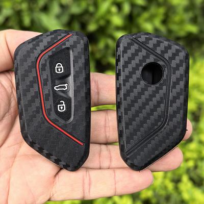 Silicone Key Case Remote Car Key Cover For Seat Leon Mk4 Cupra Formentor For Skoda Octavia A8 MK4 Mk8 For VW Golf 8 GTI ID 4