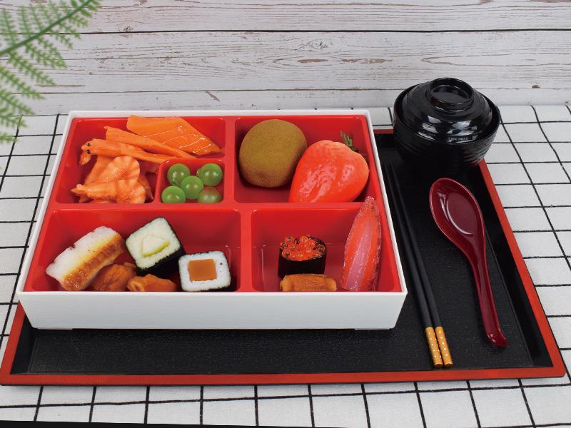 Vajilla de Cocina Japonesa: Caja Completa de Comida para Recepción de Restaurante o Empresa