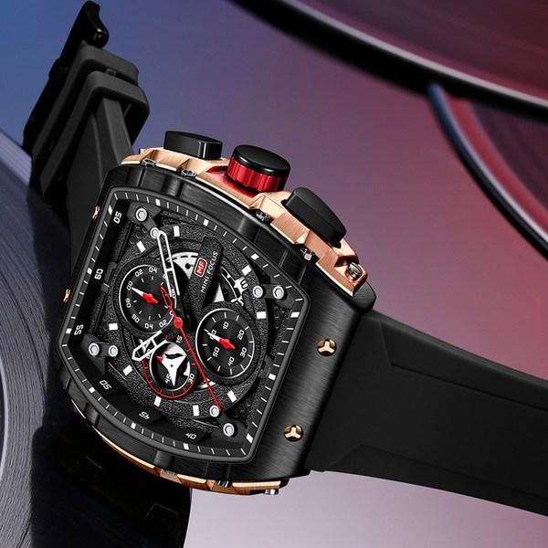 Mini Focus Men's Chrono Fashion Wristwatch MF0399G03,Korean Popular Watches
