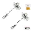 EDP1264-1 2 Pieces Rear Door Hinge Stop Check Strap Limiter 7700828428 for Renault Megane MK1 1996-2003