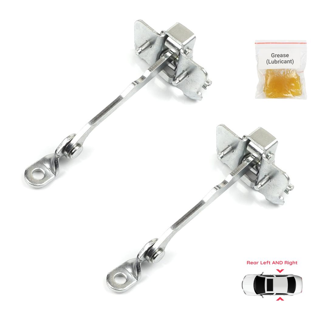 EDP1264-1 2 Pieces Rear Door Hinge Stop Check Strap Limiter 7700828428 for Renault Megane MK1 1996-2003
