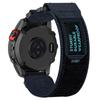 For Garmin Fenix 7X/7X Pro/Instinct 2X/Quickfit 26mm Nylon Sticker Wrist Strap