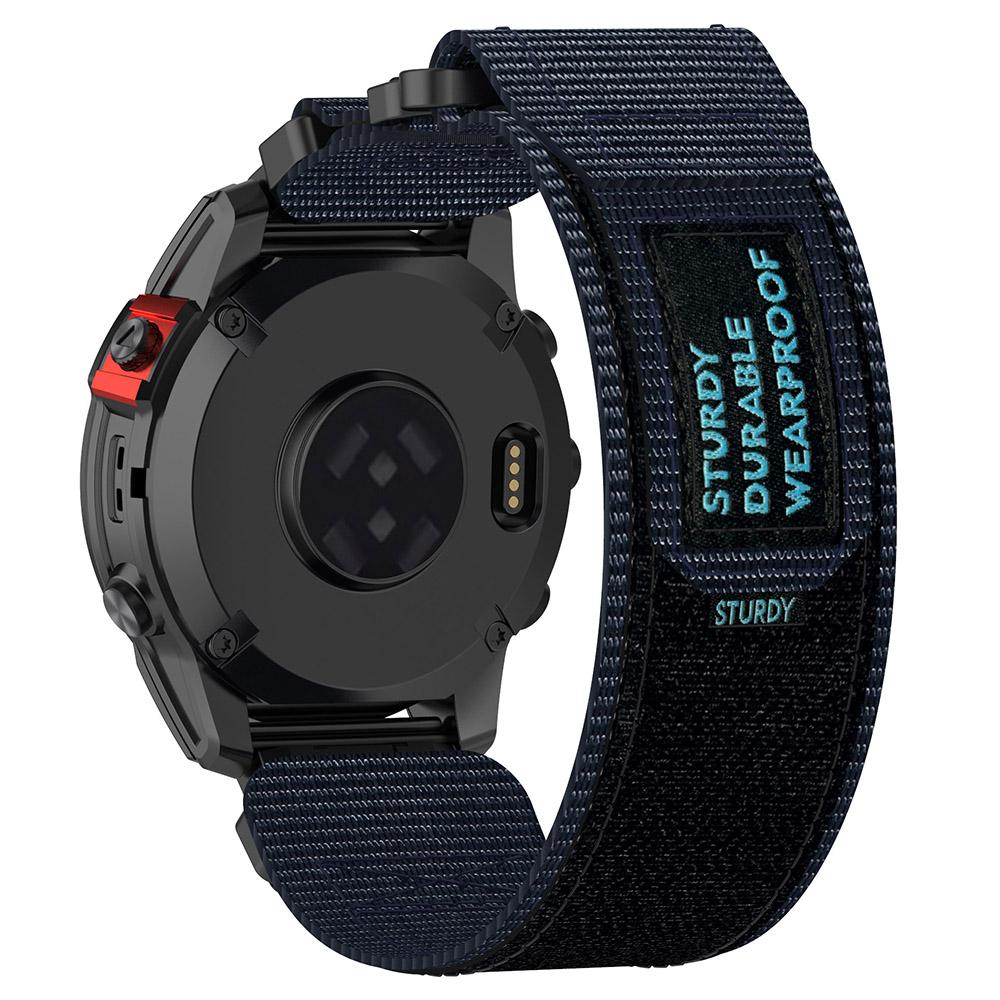For Garmin Fenix 7X/7X Pro/Instinct 2X/Quickfit 26mm Nylon Sticker Wrist Strap