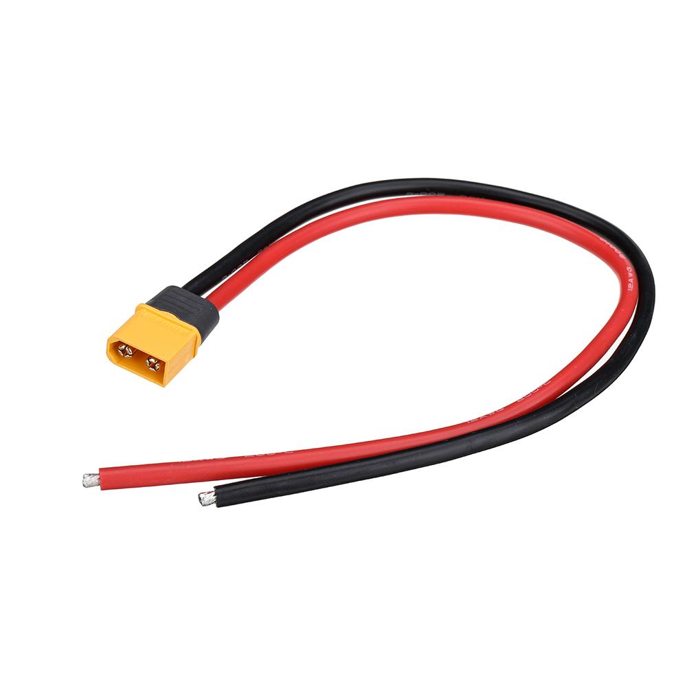 10/20/30cm XT60 Male Female Plug Connector 12AWG Power Silicone Cable