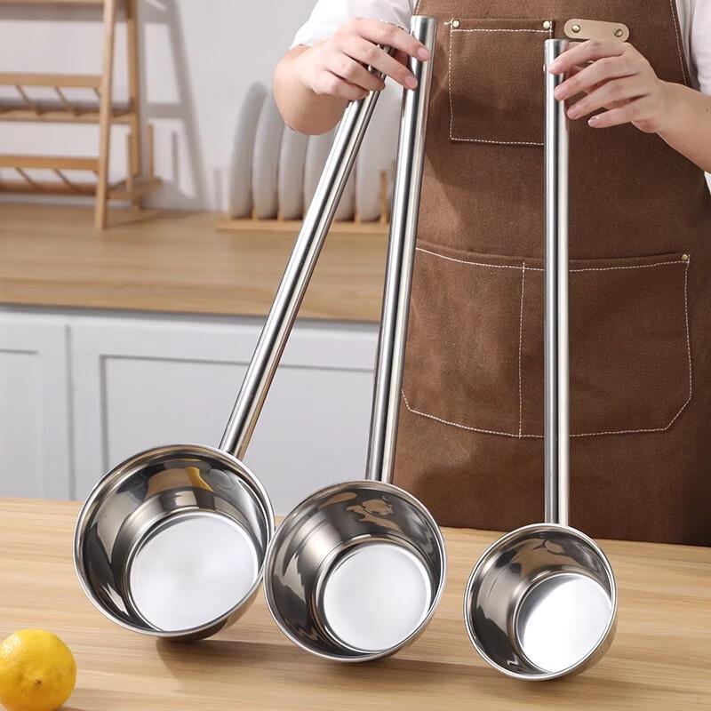 Naiduo Stainless Steel Long Handle Serving Ladle