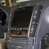 2Pcs Carbon Fiber Interior Central Console Side Cover Trim For Lexus GS 2006-11